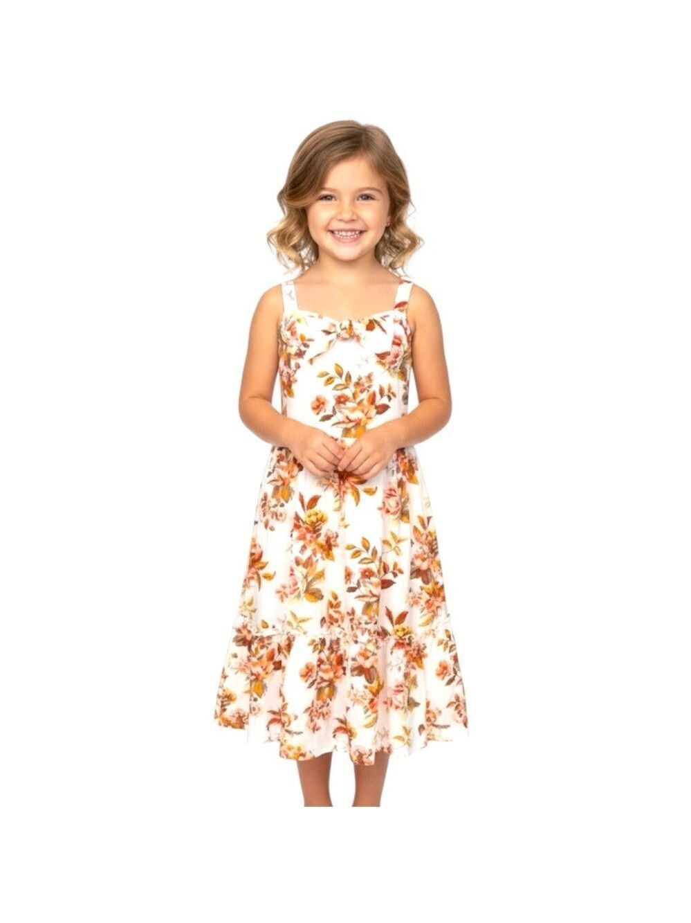 Janie and Jack Girl’s Size 5 Floral Dress